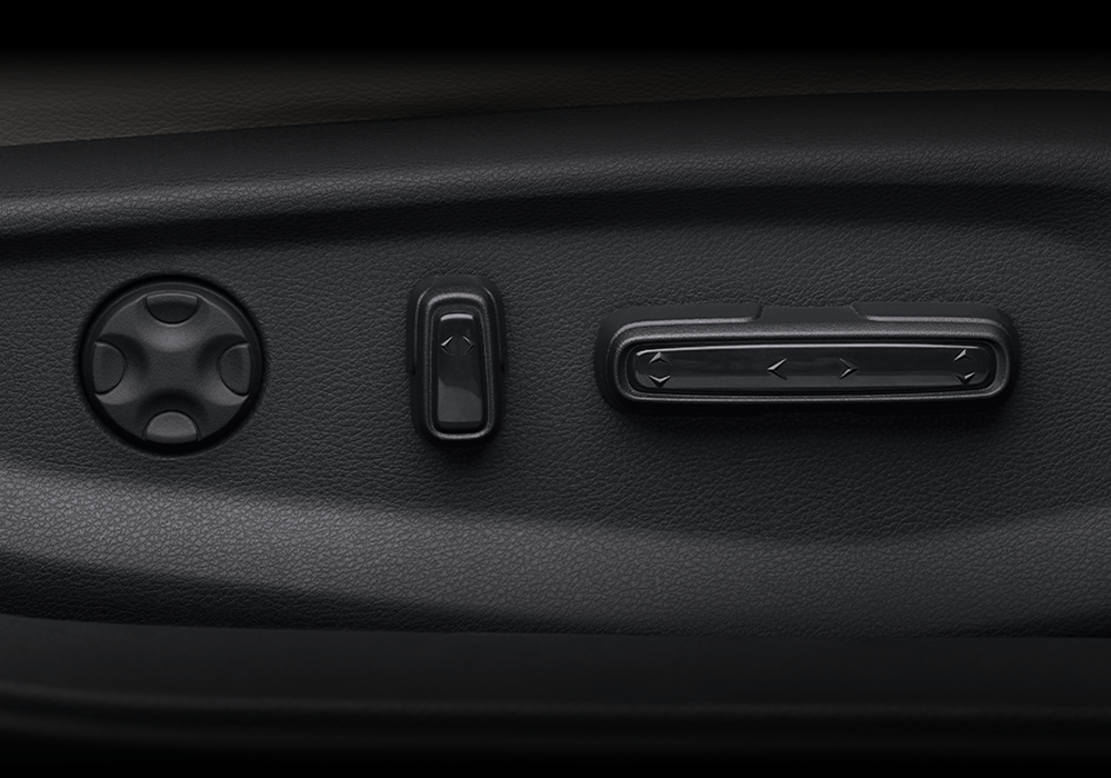4-Way Front Passenger Power Seat Adjustment