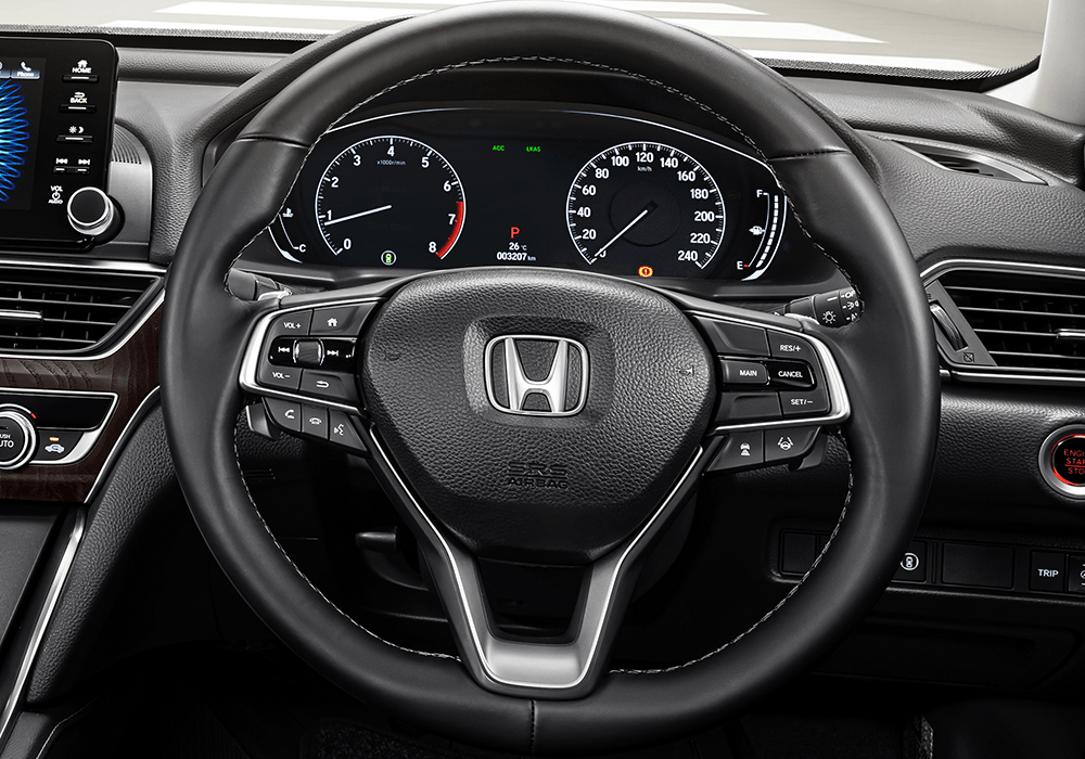 Leather-Wrapped Steering Wheel & Shift Knob