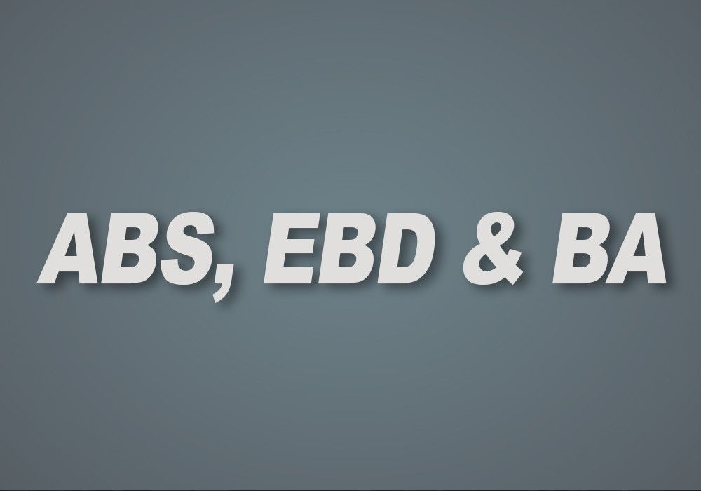ABS + EBD + BA