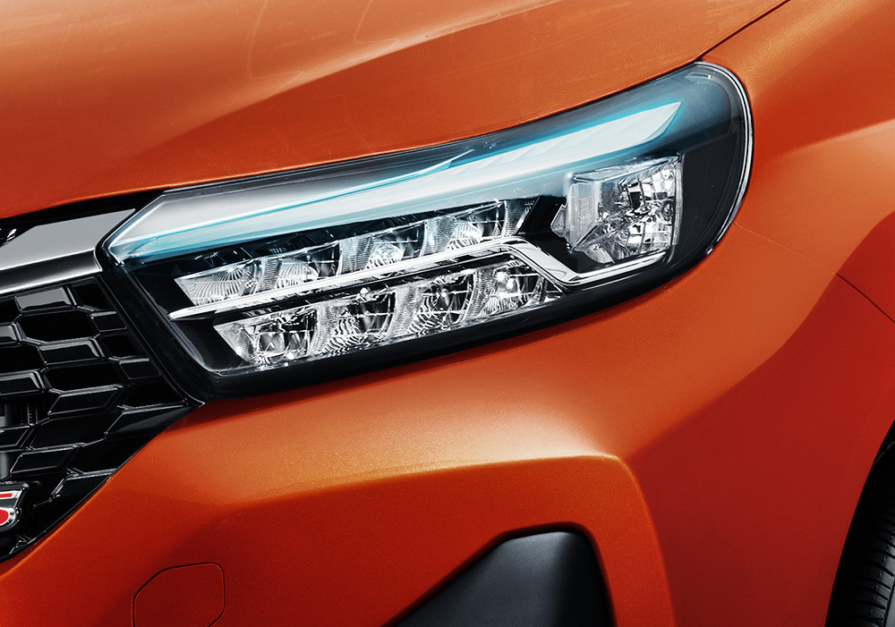 NEW Headlight with LED Daytime Running Light