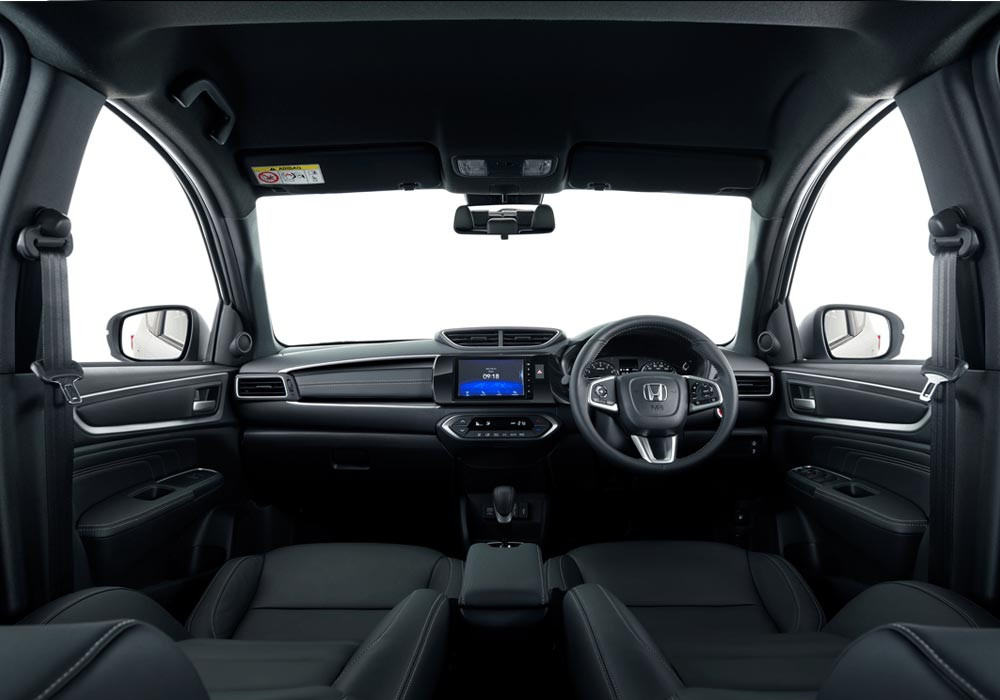 Spacious Interior with Modern Dashboard Design 