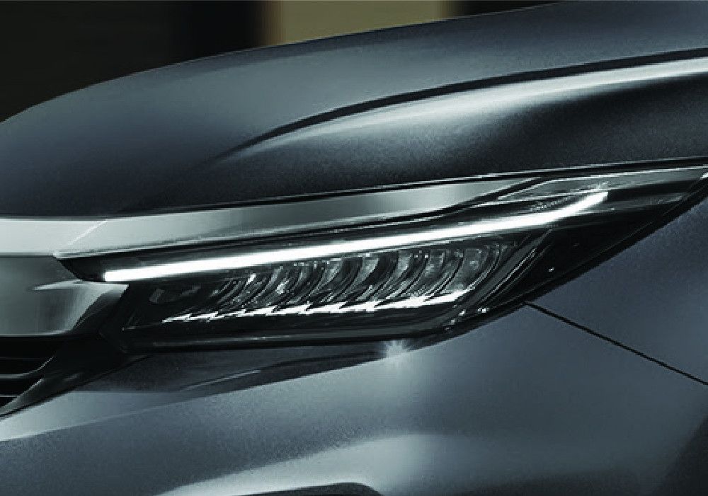 Full LED Headlight with LED Daytime Running Light