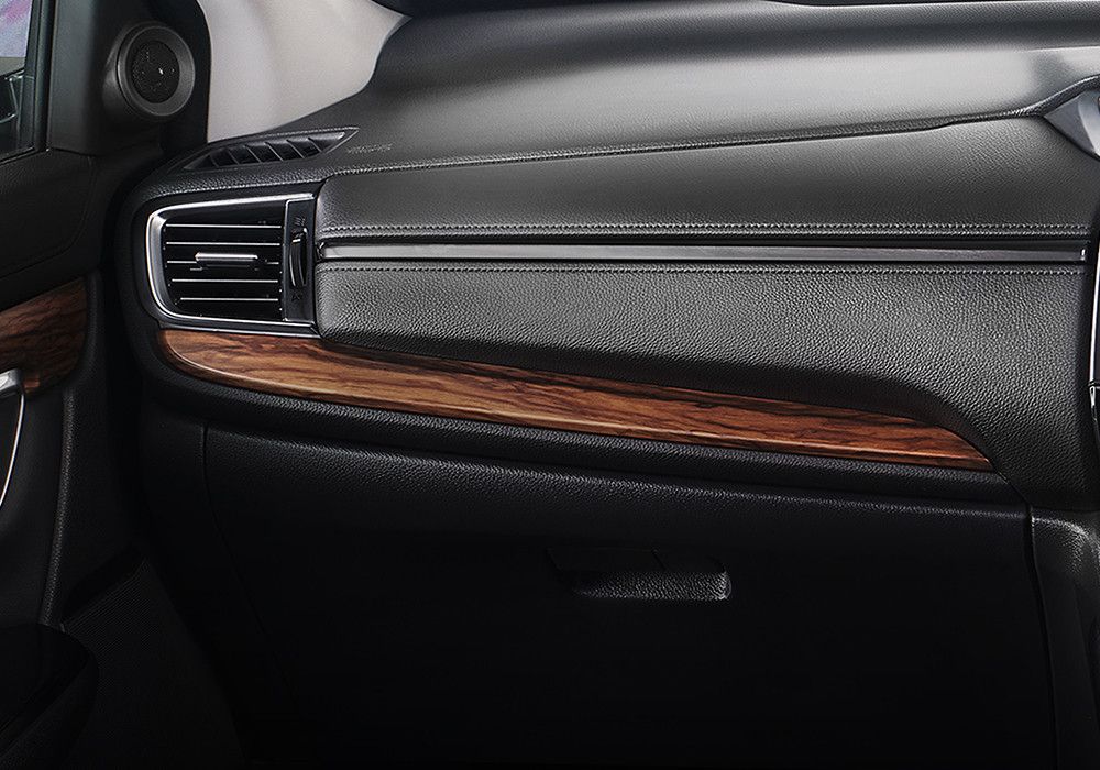 Dashboard with Wood Panel
