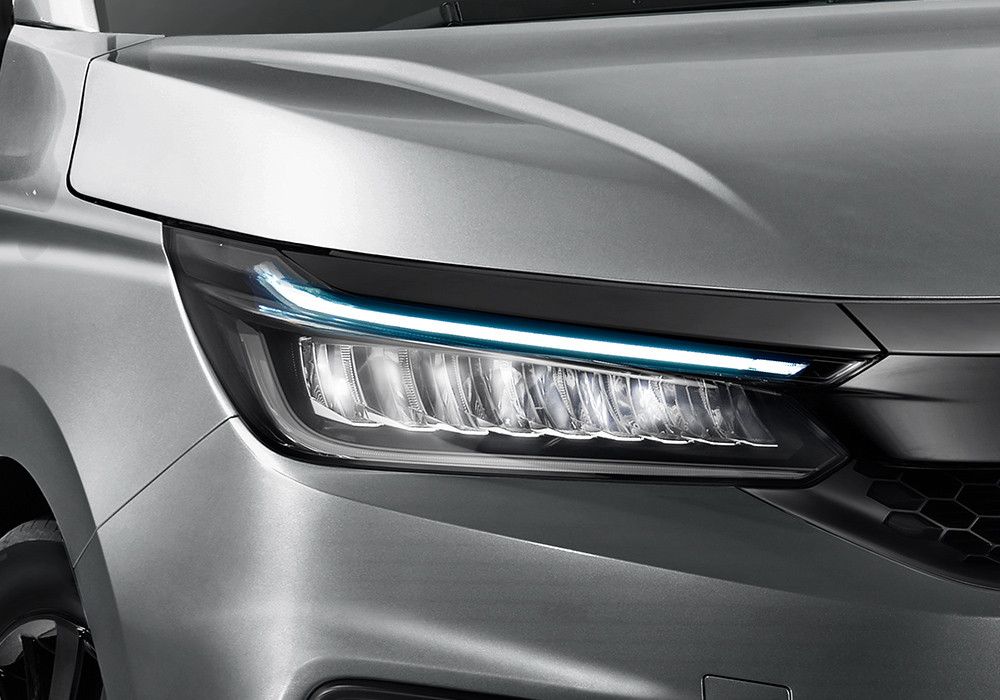 Full LED Headlight with LED Daytime Running Light