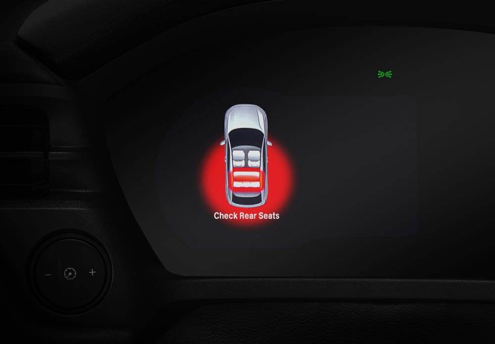 Rear Seat Reminder